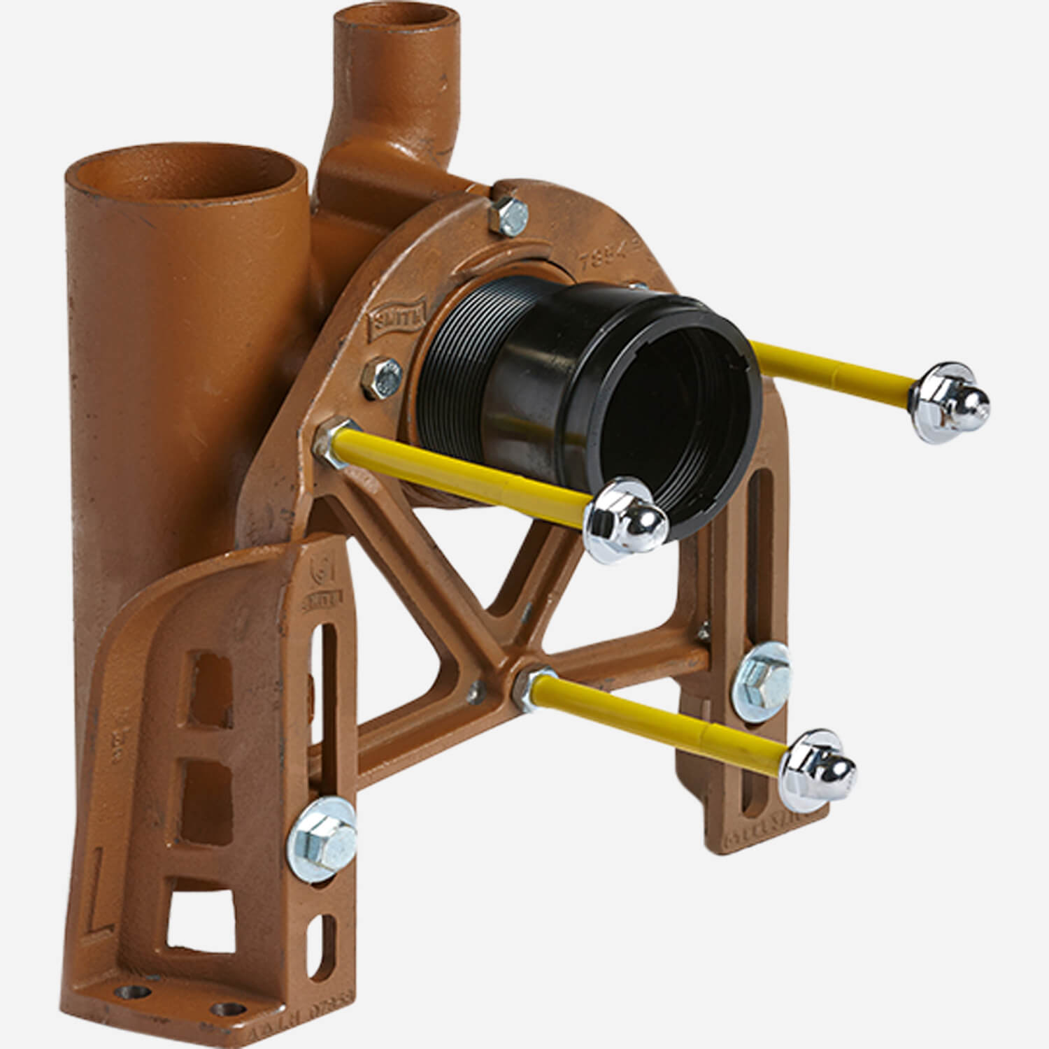 Vertical Offset Fittings for Blowout Water Closets