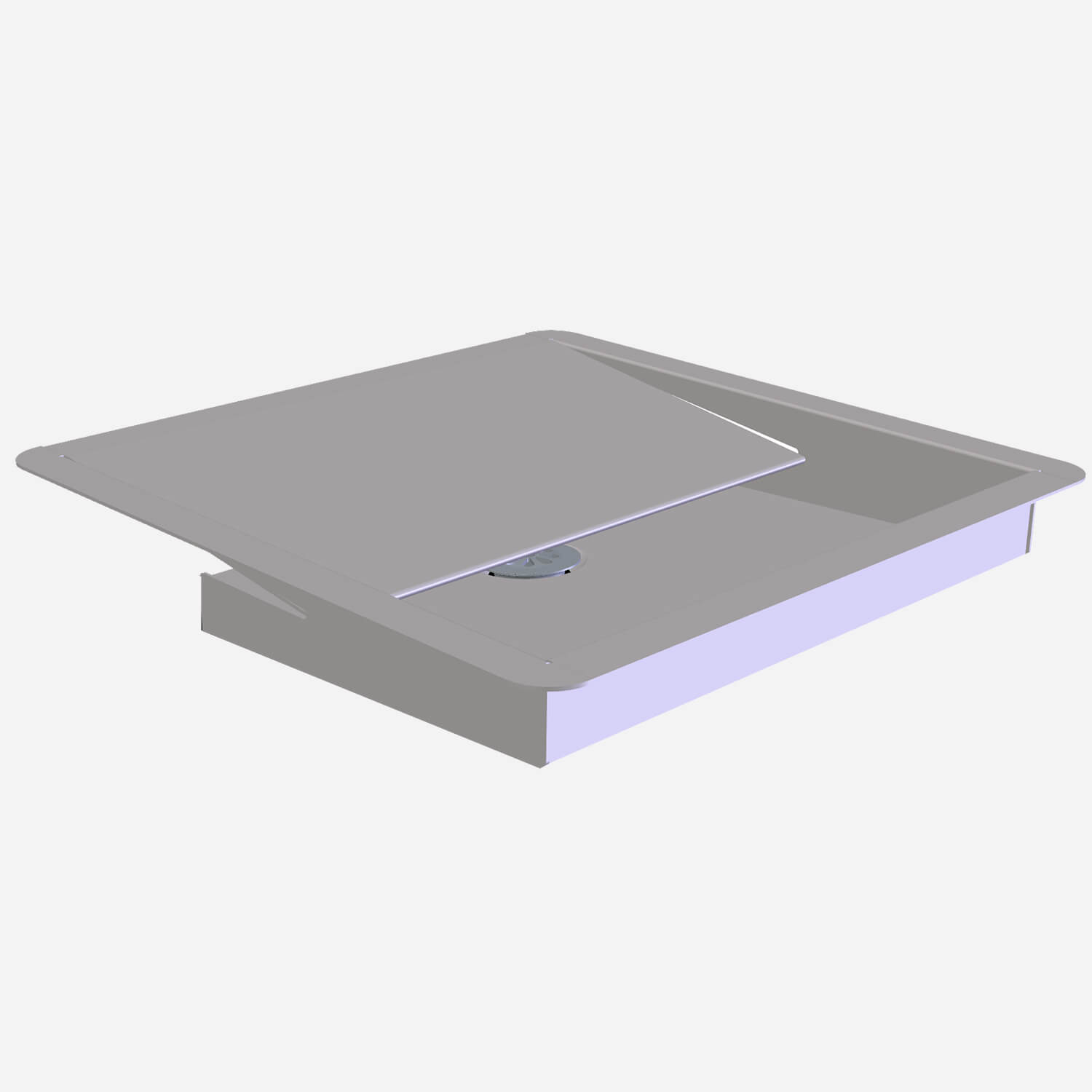 Option: Bowl Style - 14"W Shallow Ebb Inset Basin