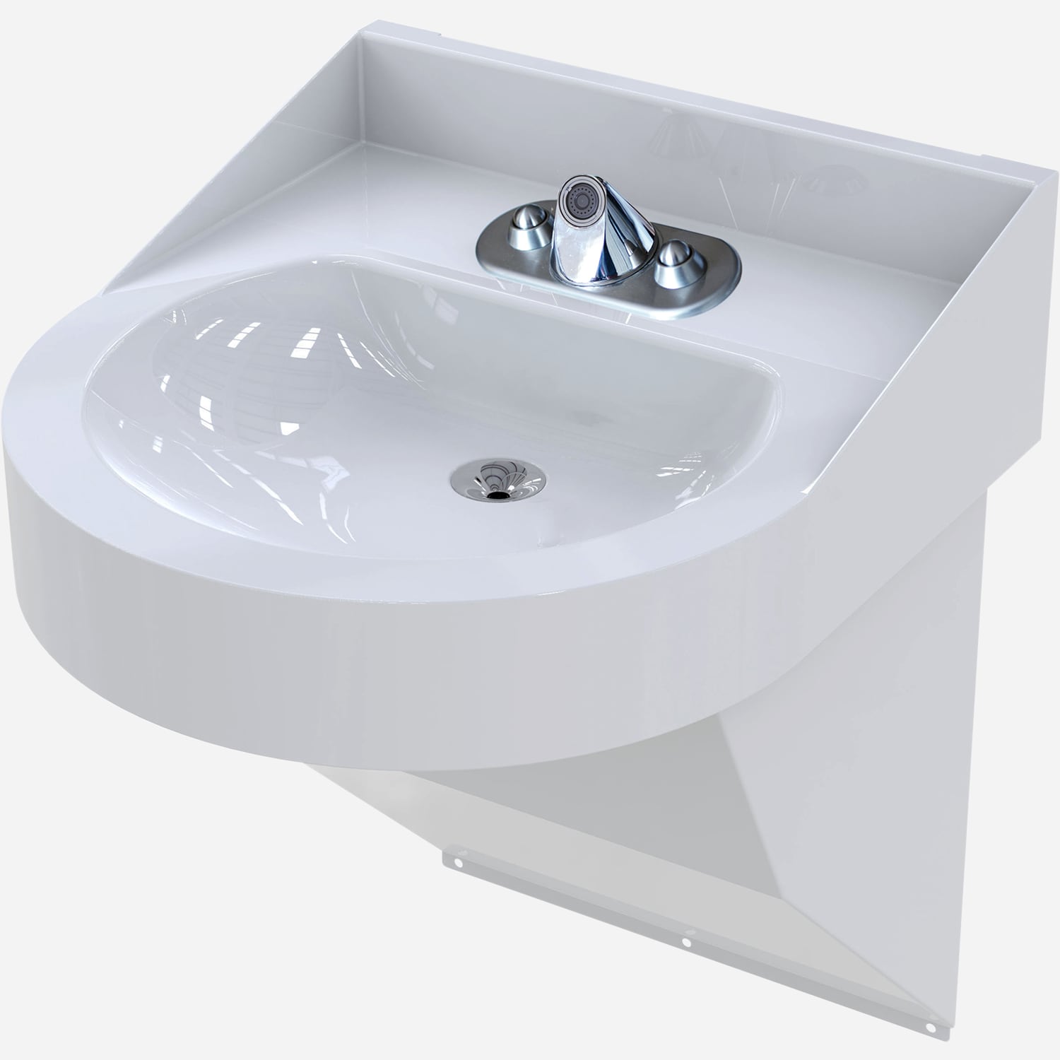 BestCare® Ligature-Resistant Stainless Steel Basin