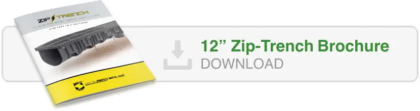 12in Zip-Trench Drain Brochure