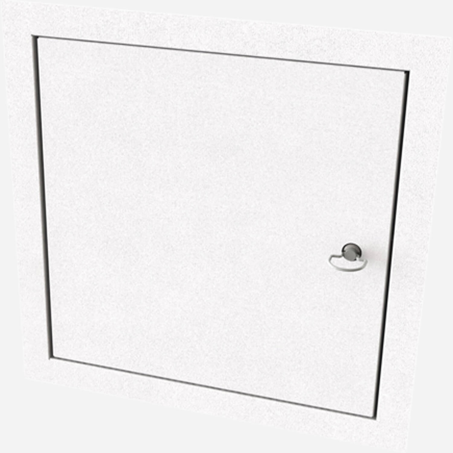 Exterior Access Door for Walls and Ceilings with Internal Release Latch