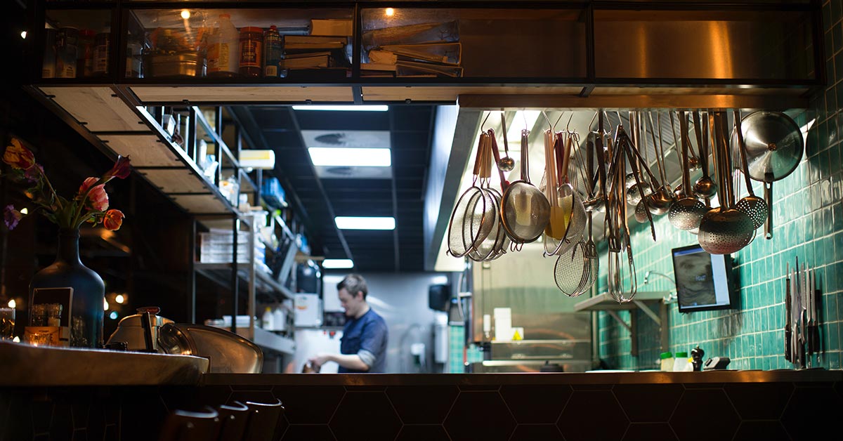 Restaurant kitchen