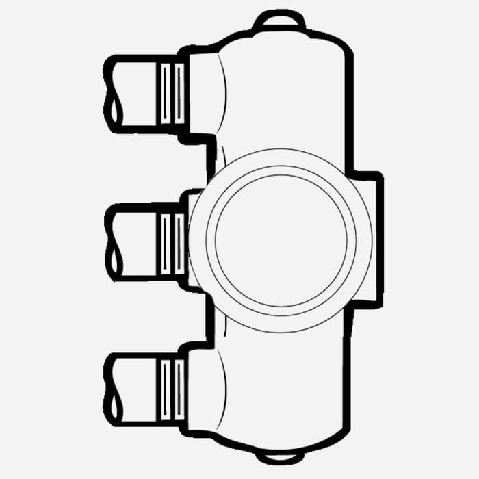 Vertical Angle Outlet