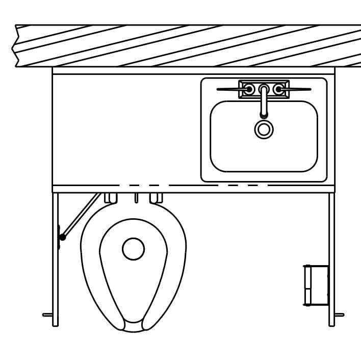 Left (Toilet Position)