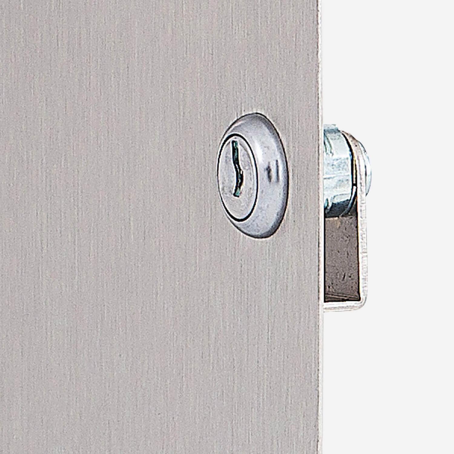 Option: Cylinder Lock (in lieu of Knurled Knob)