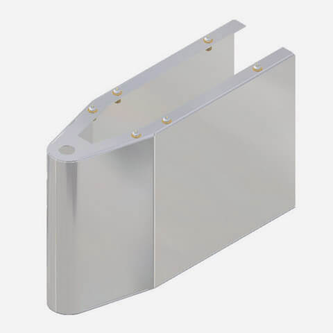 Accessory: Skirt Assembly for Bi-Level Oval Drinking Fountain