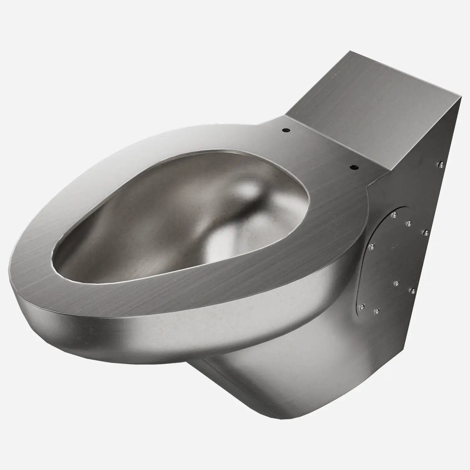 Commercial Stainless Steel Blowout Jet Toilet