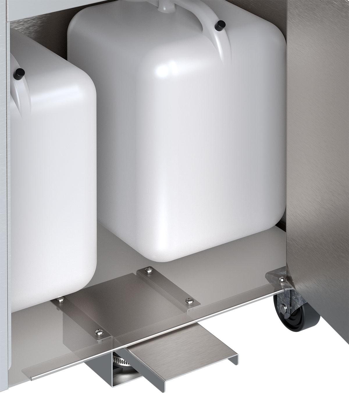 PS1010 Portable Sink with Foot Pedal and On-Board Water Tanks