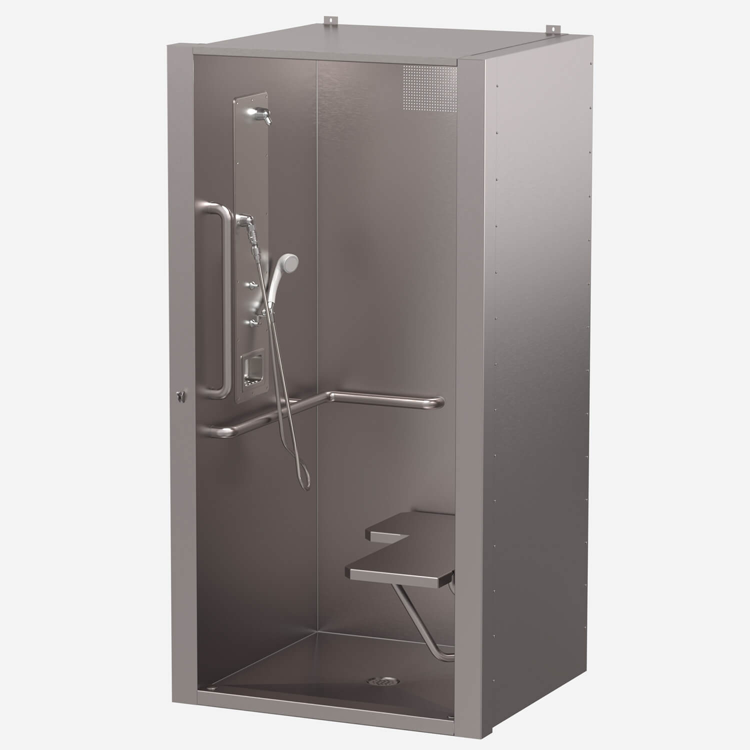 Option: Shower Location on Cabinet Shower