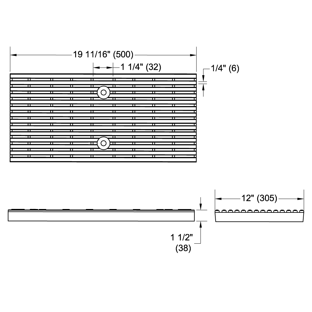 9960-MADAC Dimensions