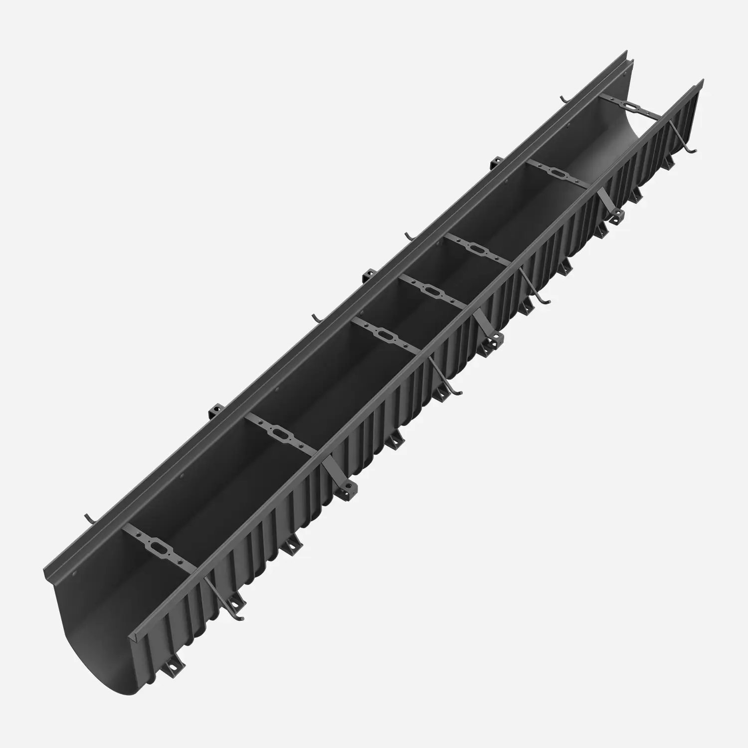12" Wide Polypropylene Trench Drain System - Zip Trench®