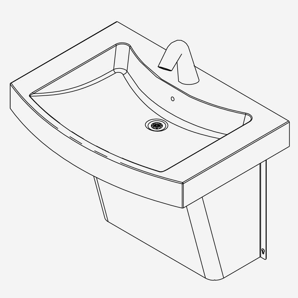Two-User Station/60 Inch Wide