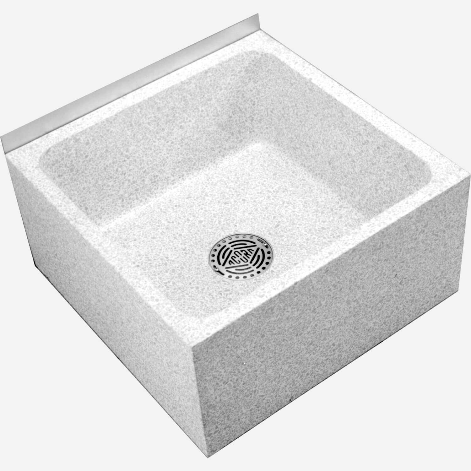 36" x 36" x 12" Standard Height Terrazzo Mop Sink