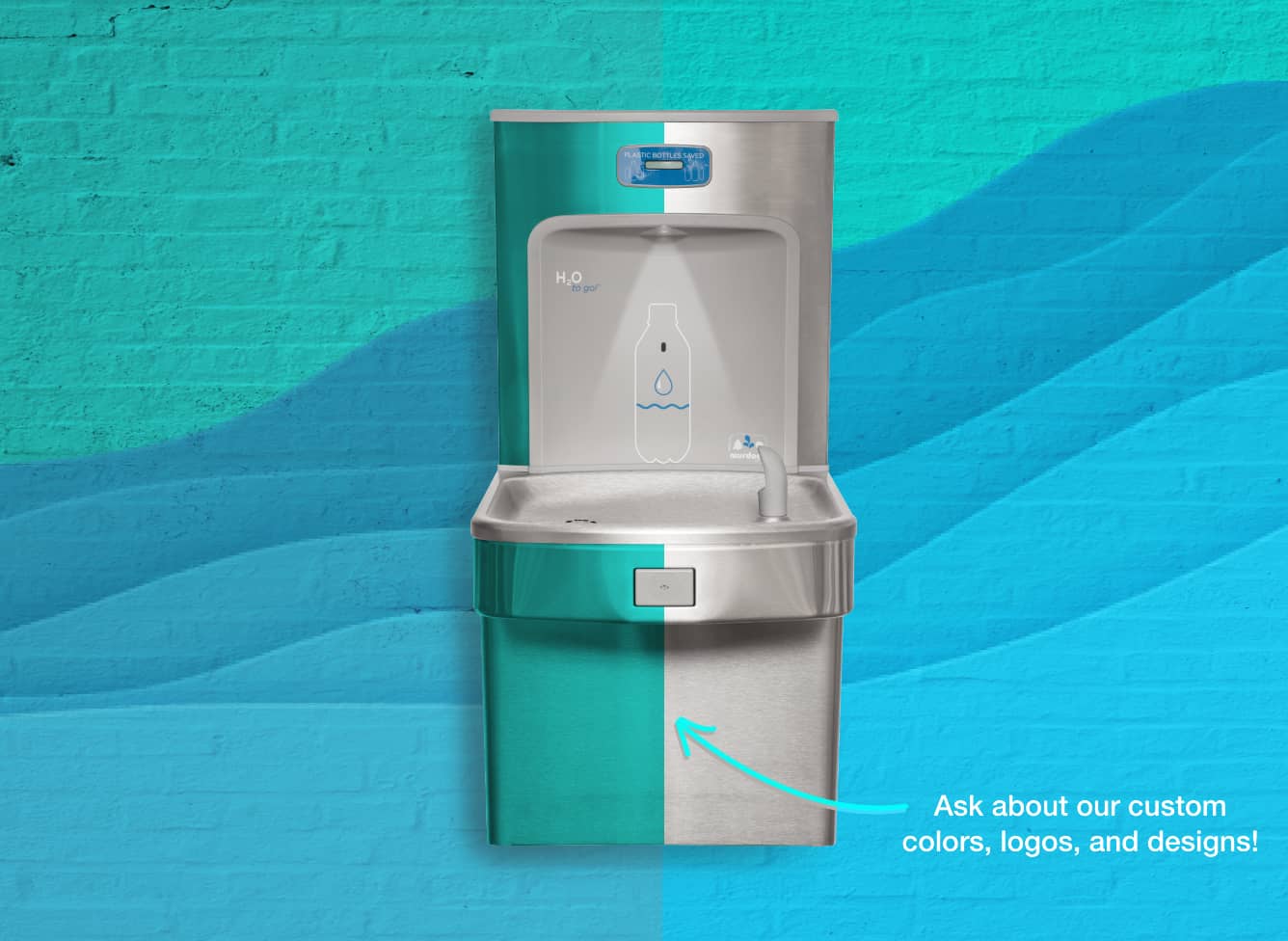 Custom Fountain Graphic