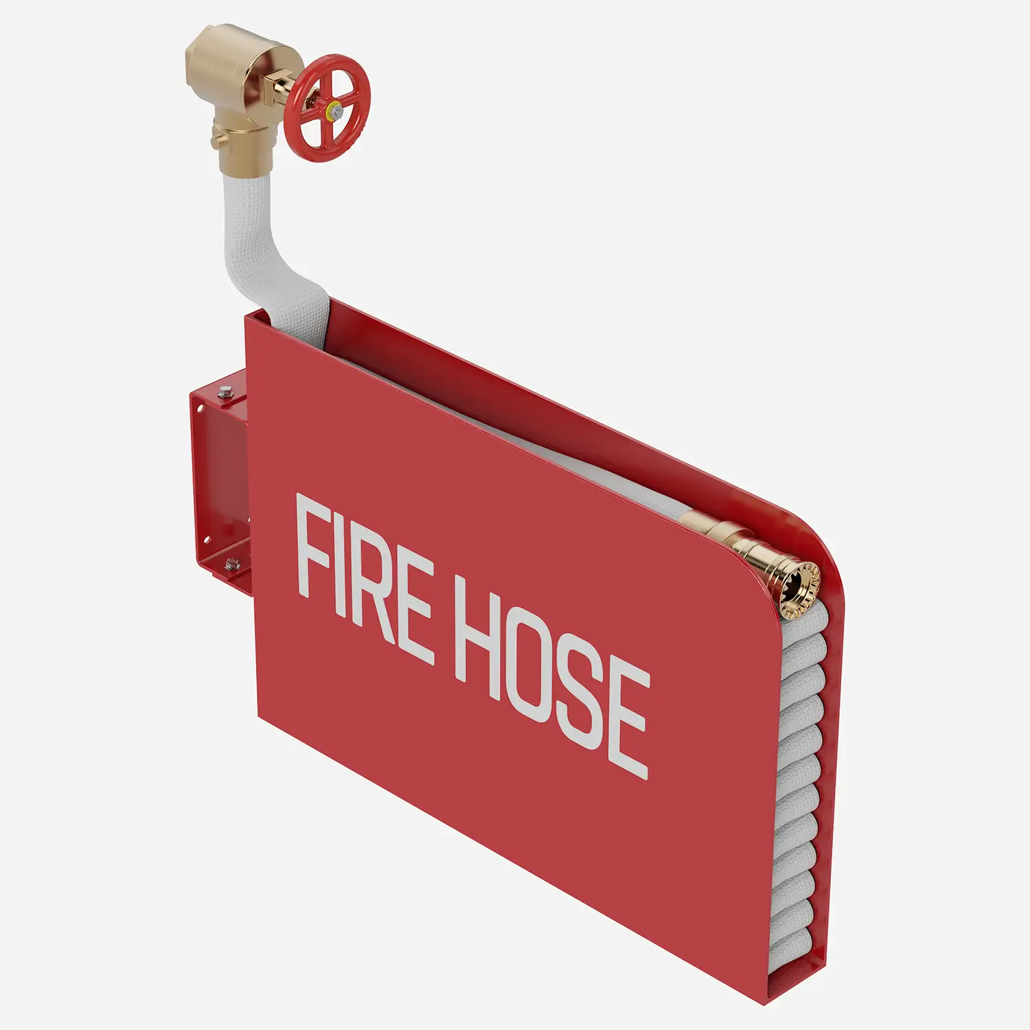 Hump-Type Hose Storage Rack
