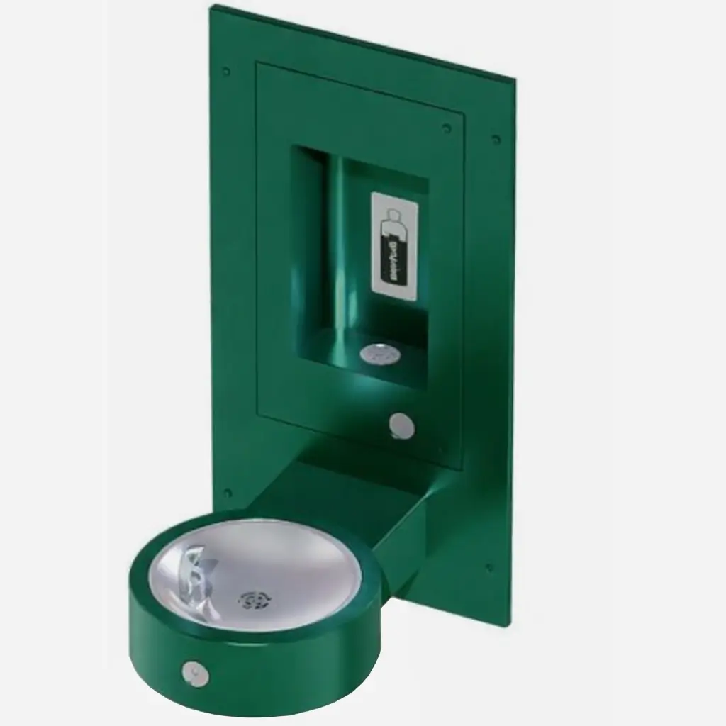 M-OBR5-GRC Bottle Filler with Drinking Fountain