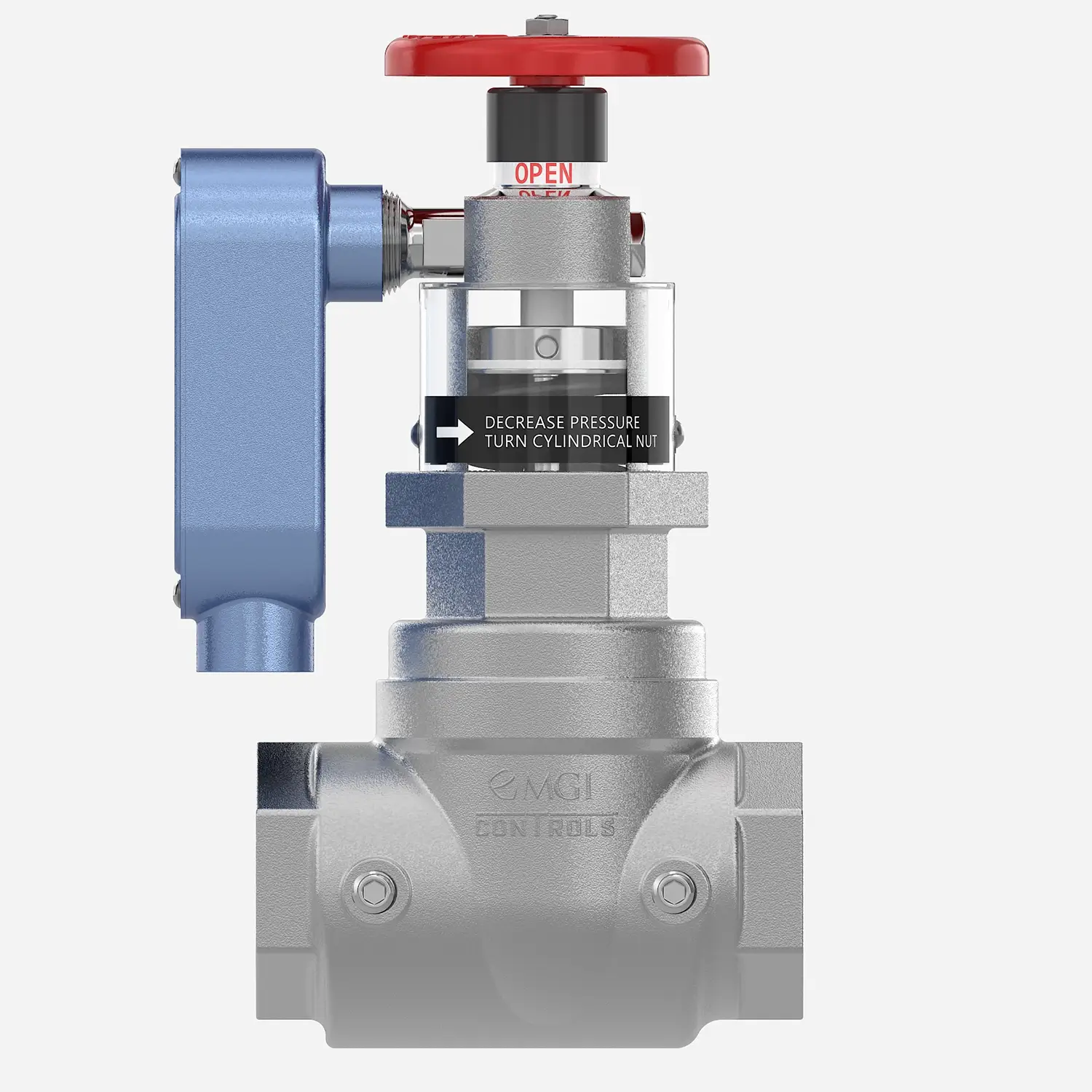 5430-CR Inline Valve - direct side view