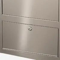 Lower section with Cylinder Lock