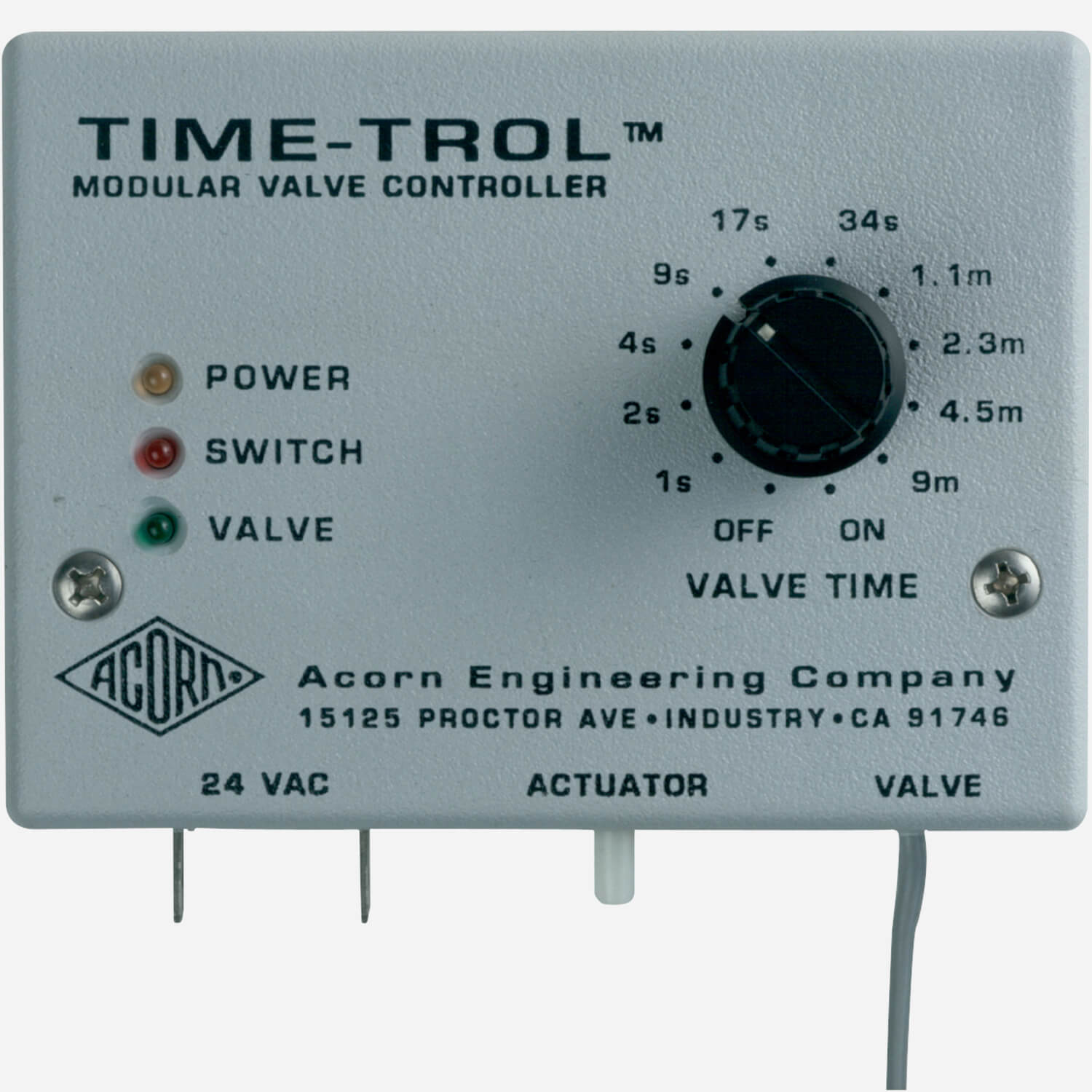 Standard Time-Trol® Valve Controller