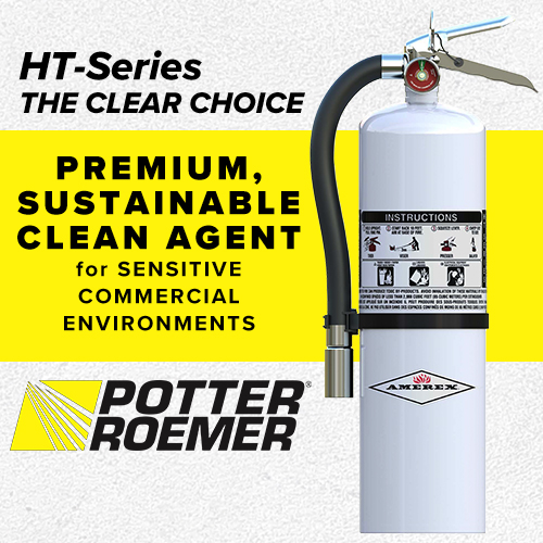 Potter Roemer Debuts Flyer on Halotron Series Fire Extinguishers