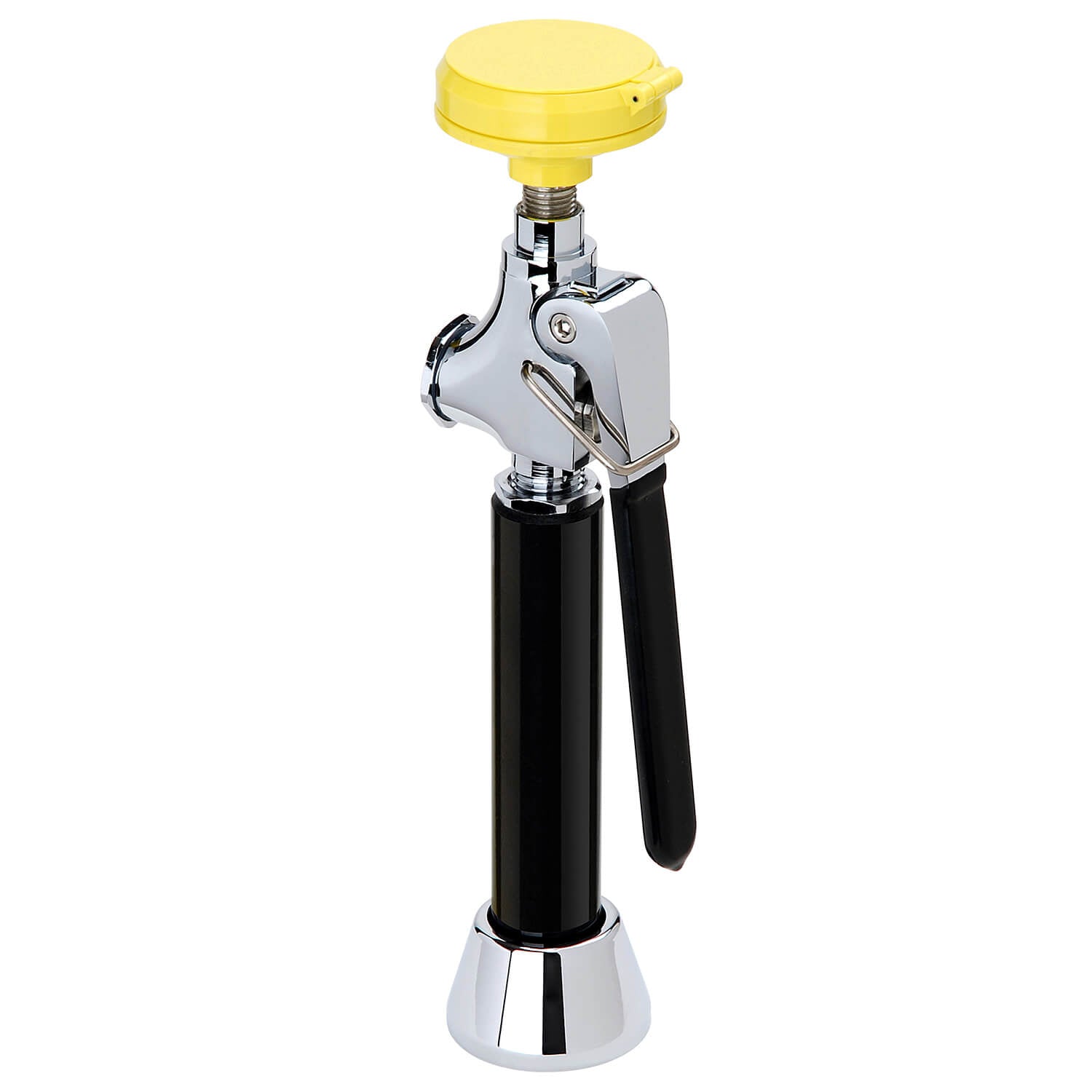 Deck Mounted Drench Hose with Stay-Open Squeeze Lever