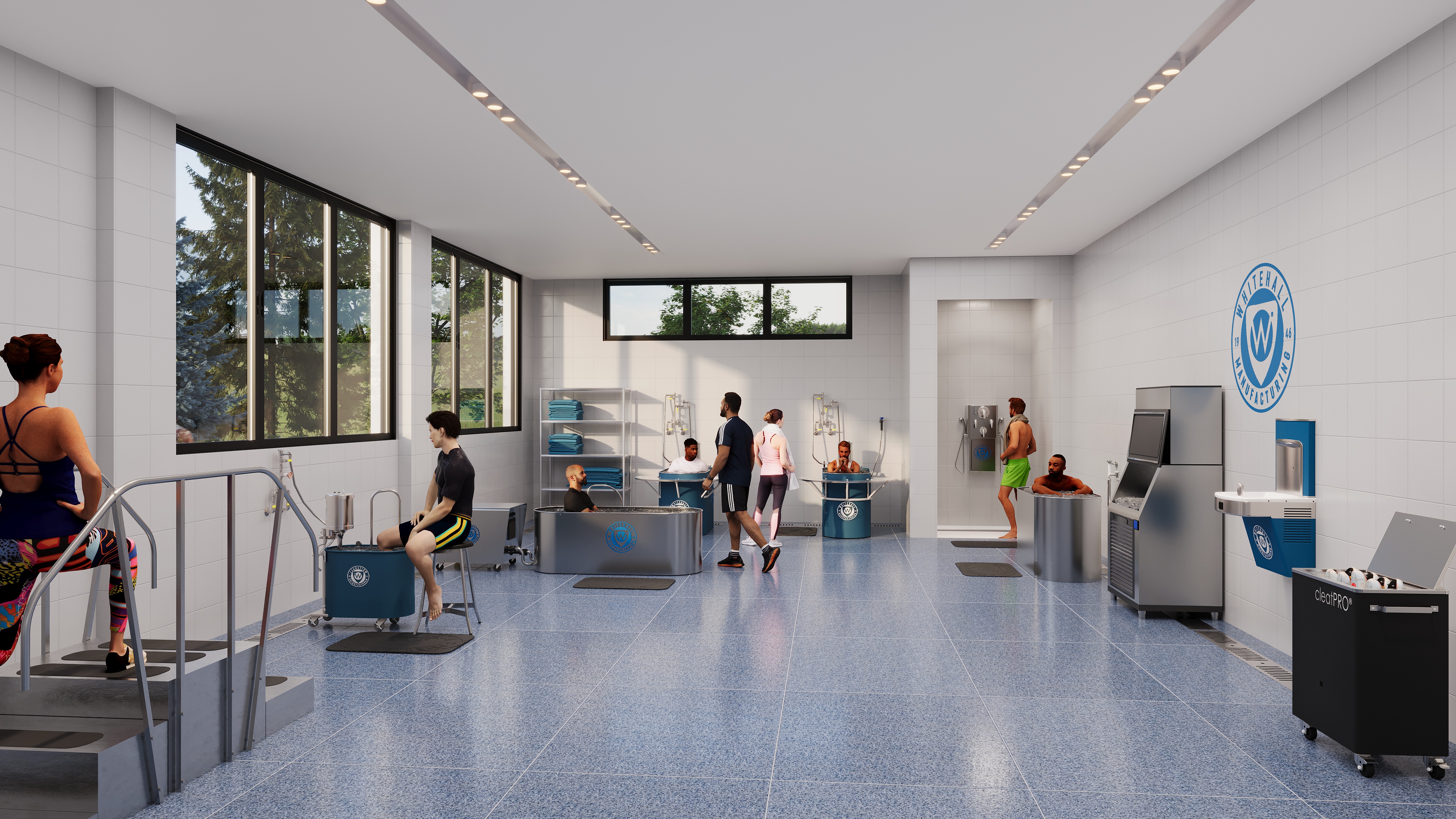 Whitehall whirlpool athletic facility