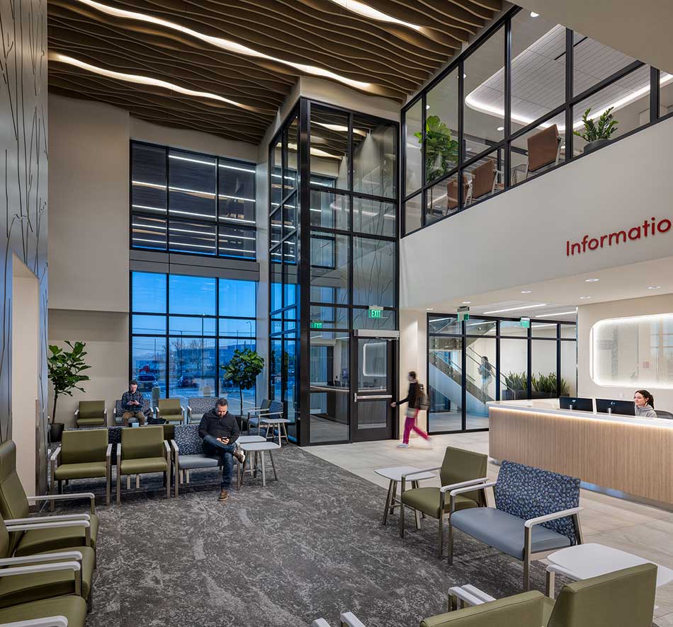 Huntsman Mental Health Crisis Care Center Interior
