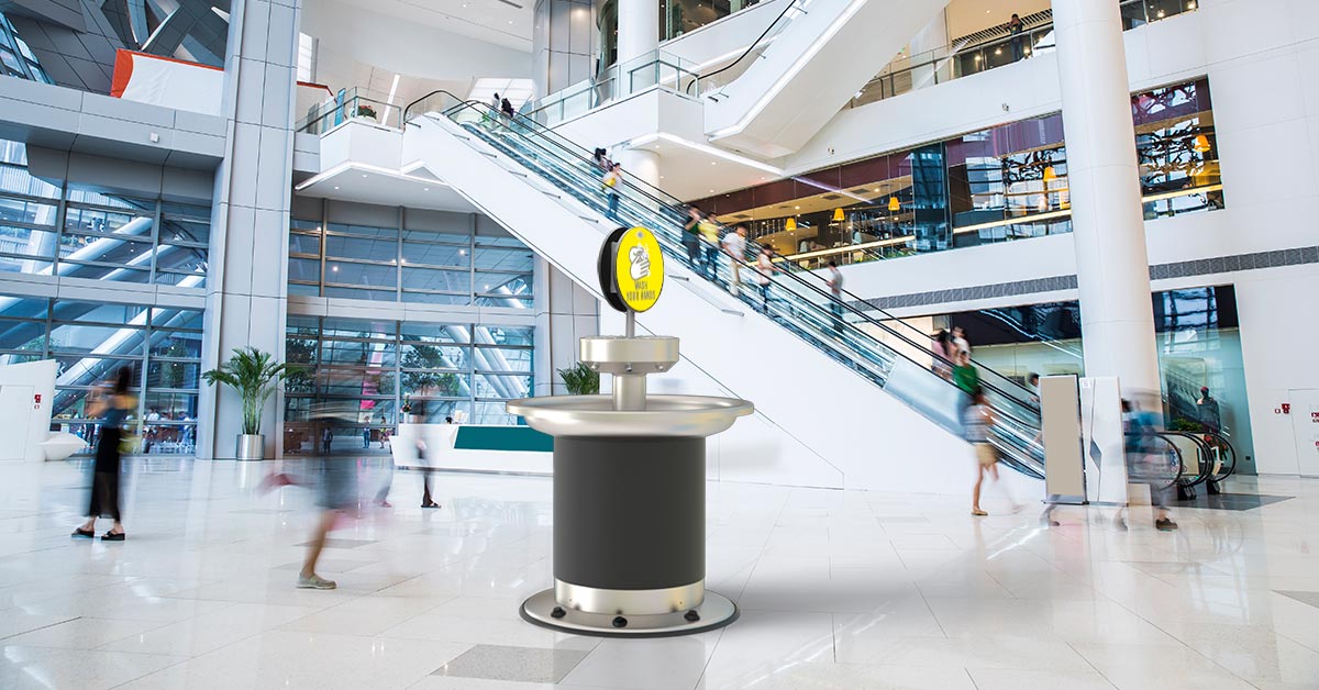 Public Hand Washing Station