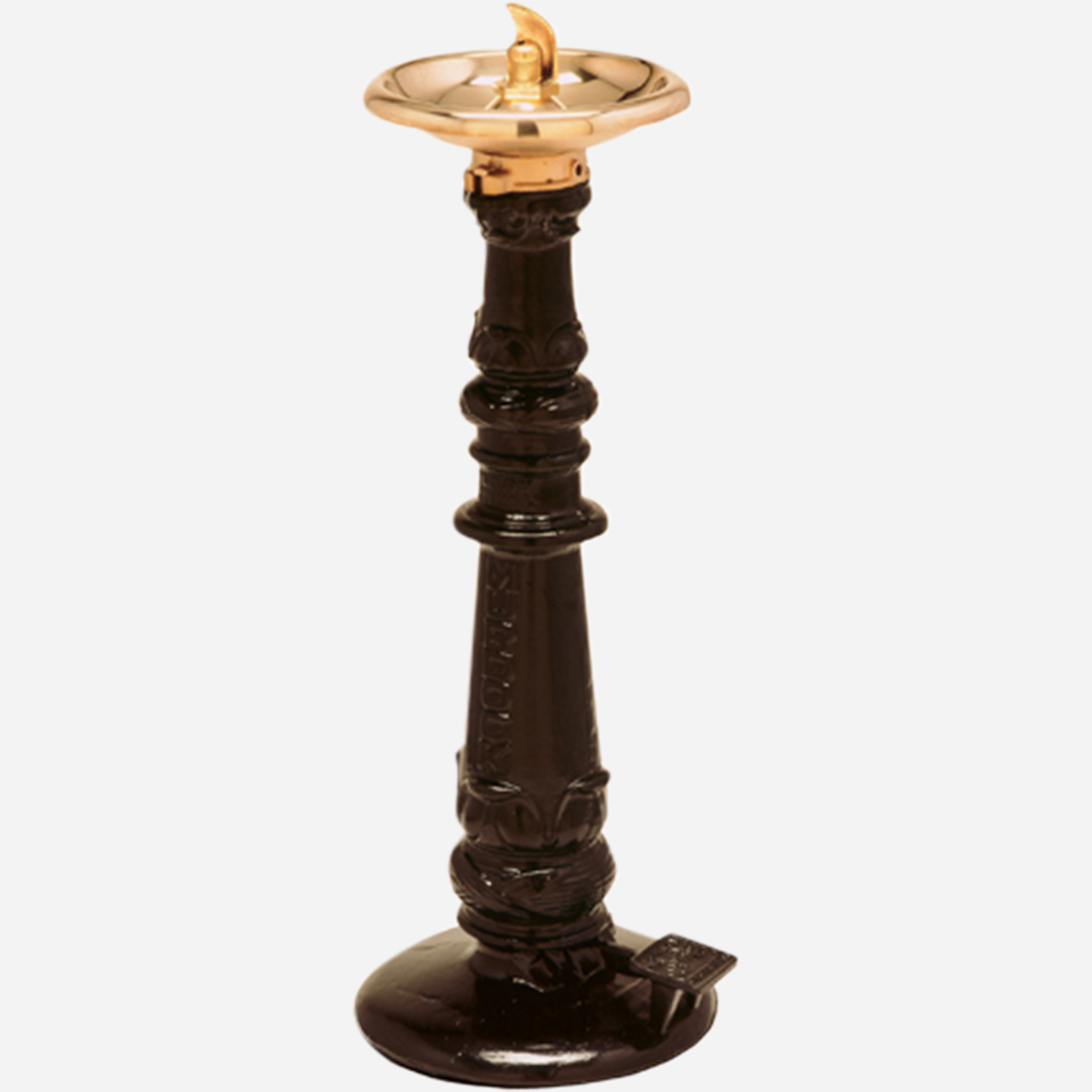 Foot Pedal-Operated Classic Style Cast Iron Outdoor Drinking Fountain