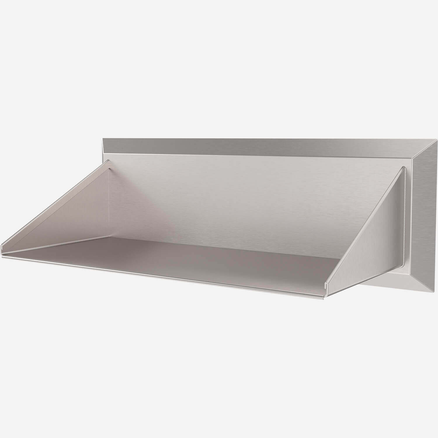 Stainless Steel Rear-Mounted Shelf