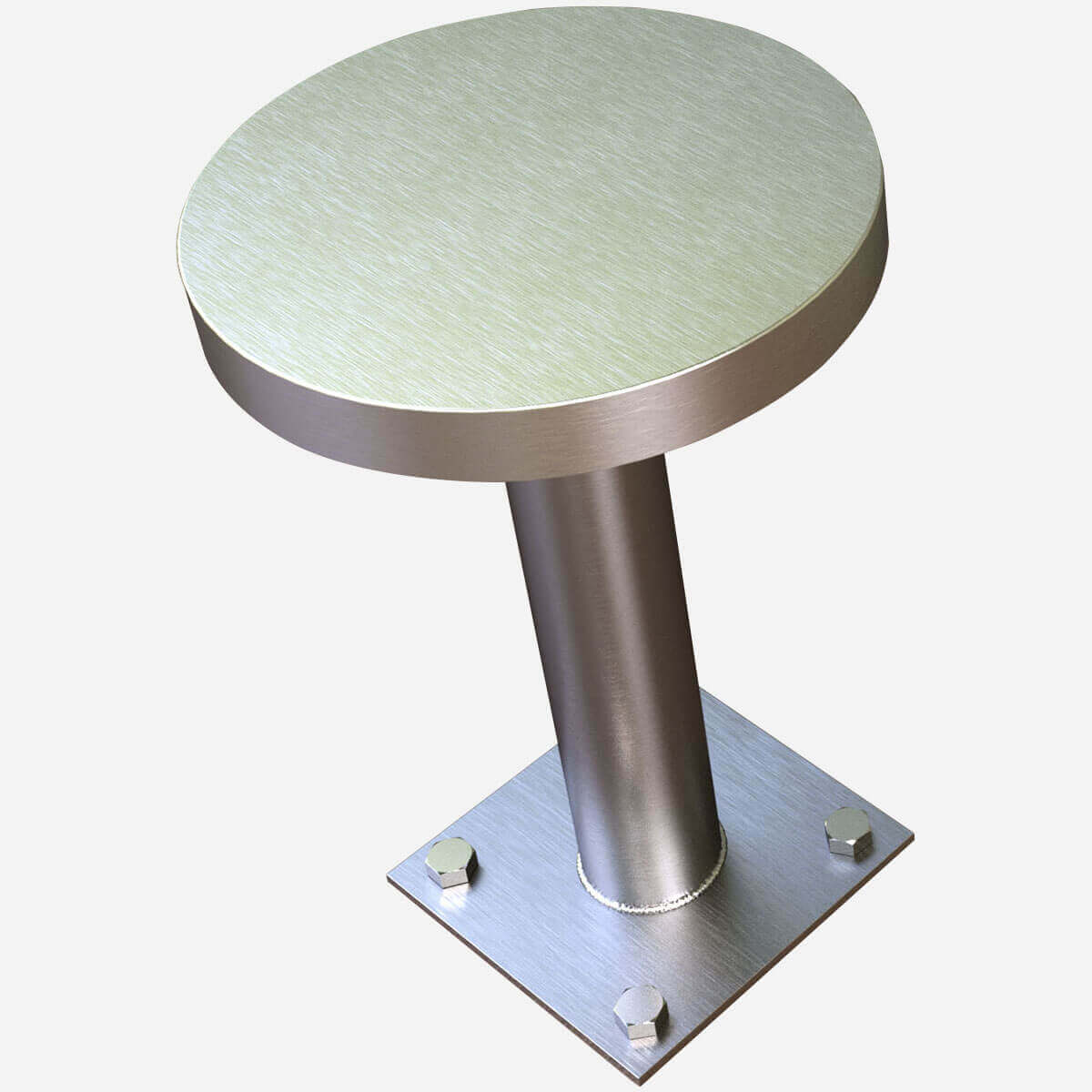 12" Round Prison Stool