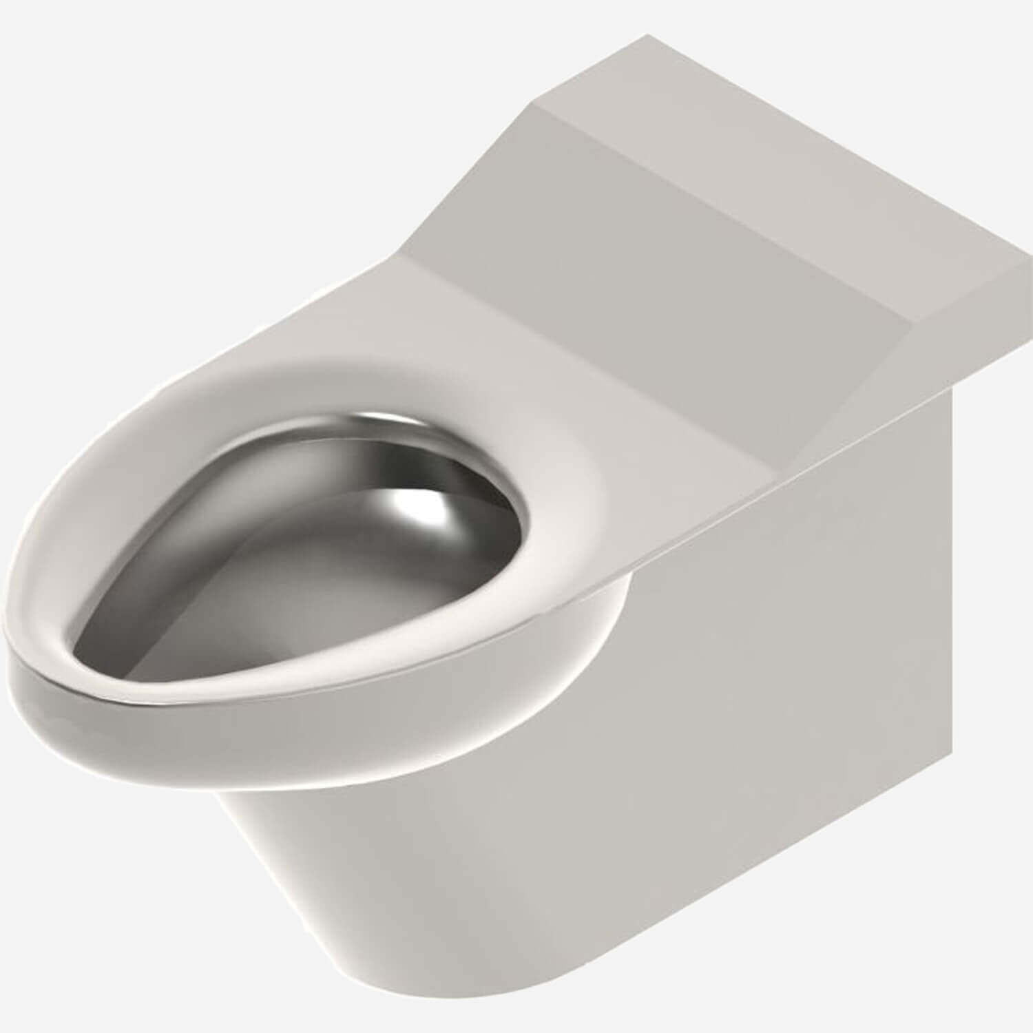 Secur-Care® Ligature-Resistant, Floor Waste, Siphon Jet, Security Replacement Toilet