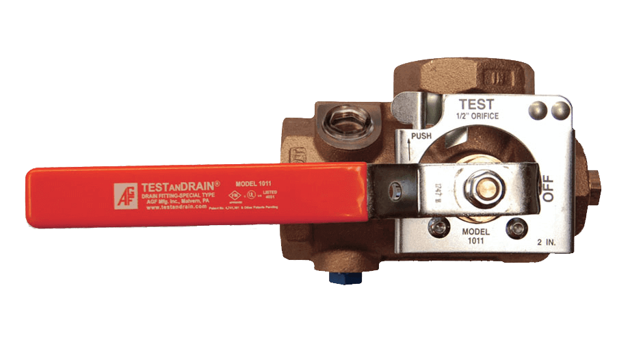 Test and Drain Valve With Pressure Relief (No PRV Trim)