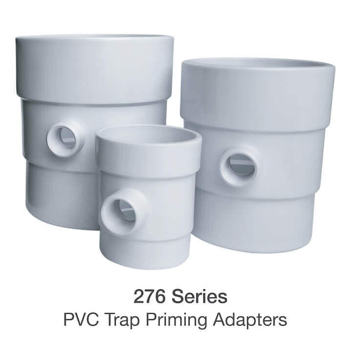 PVC Trap Priming Adapters