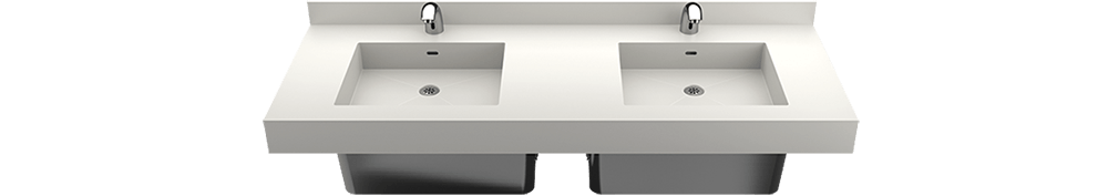 Two-User Station/60 Inch Wide