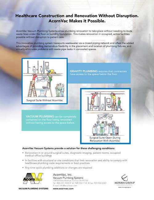 Healthcare Construction and Renovation without Disruption