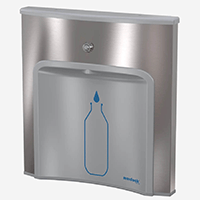 Pushbutton, No Electrical Water Bottle Filling Station