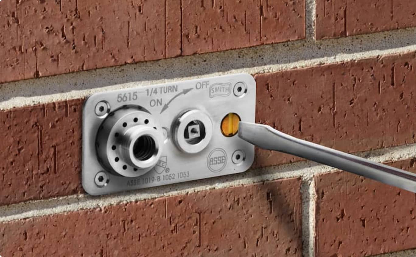 Guardian Plus Dual Check® Hydrant with integrated shutoff valve