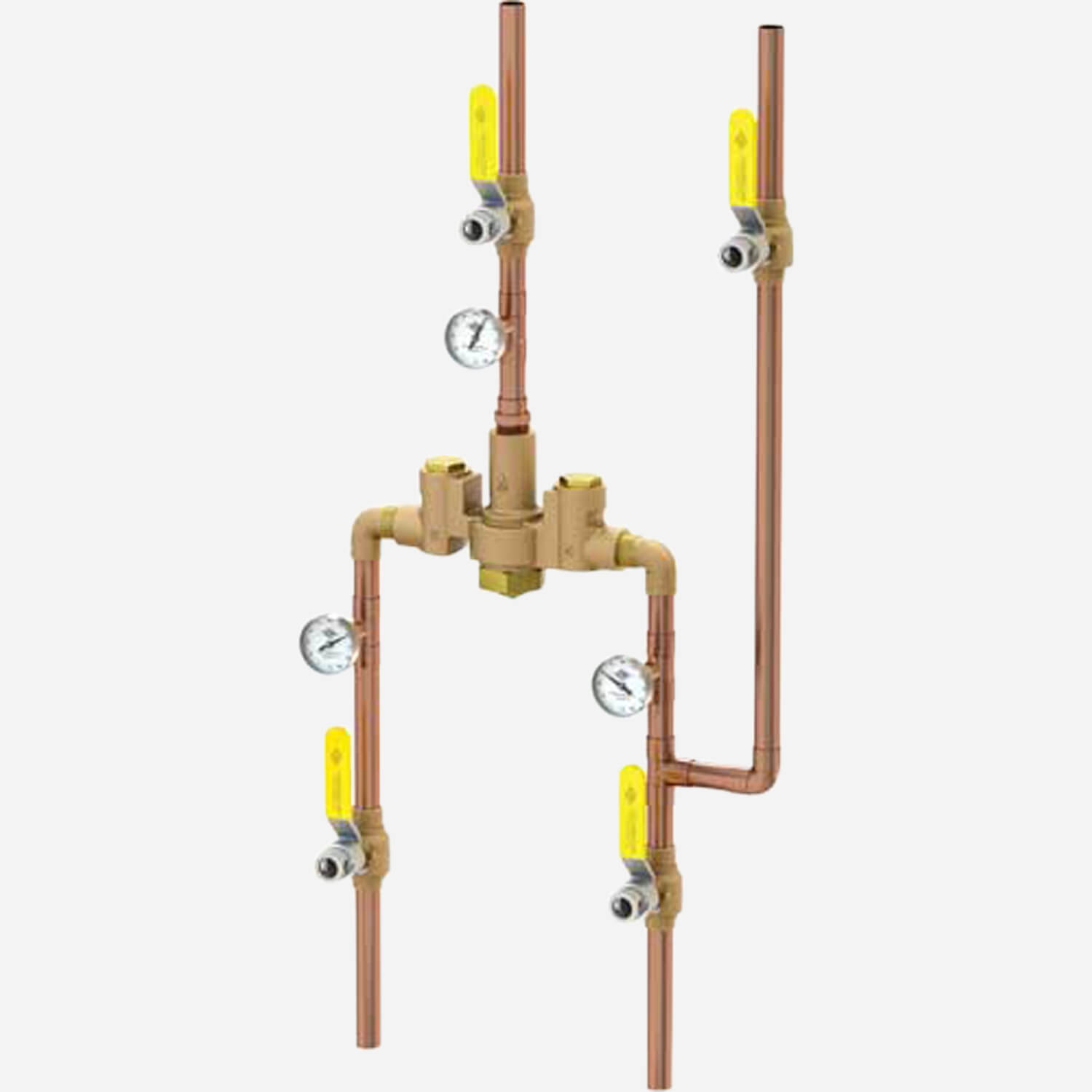 Supply Fixture with ASSE 1070 & 1069 Compliant Mixing Valve