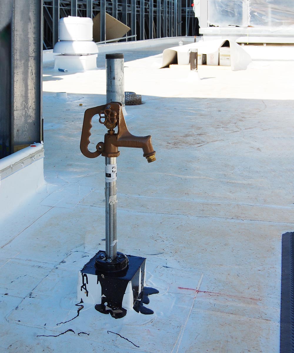 Non-Freeze Roof Hydrant