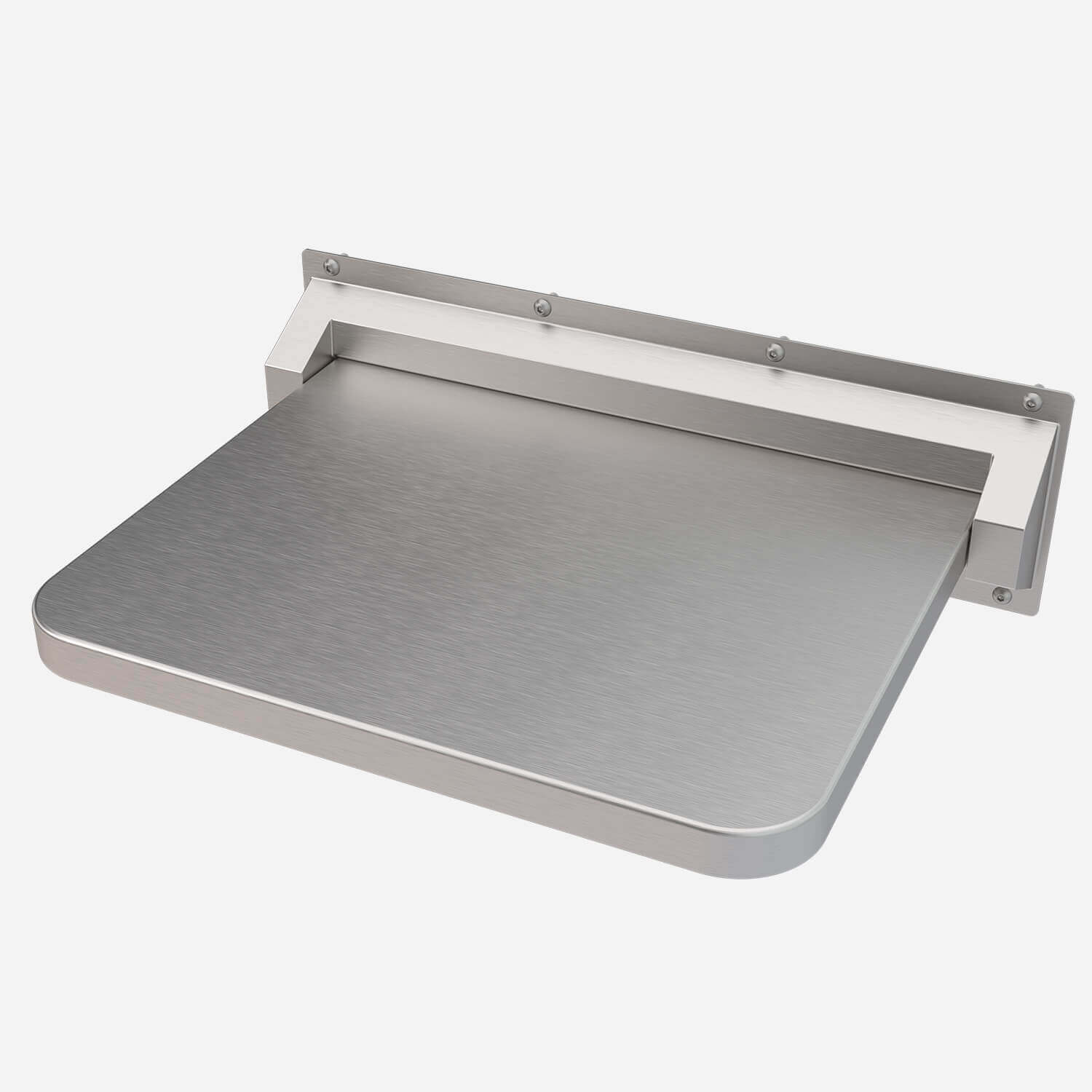 Wall-Mounted, Folding ADA-Compliant Detention Desk