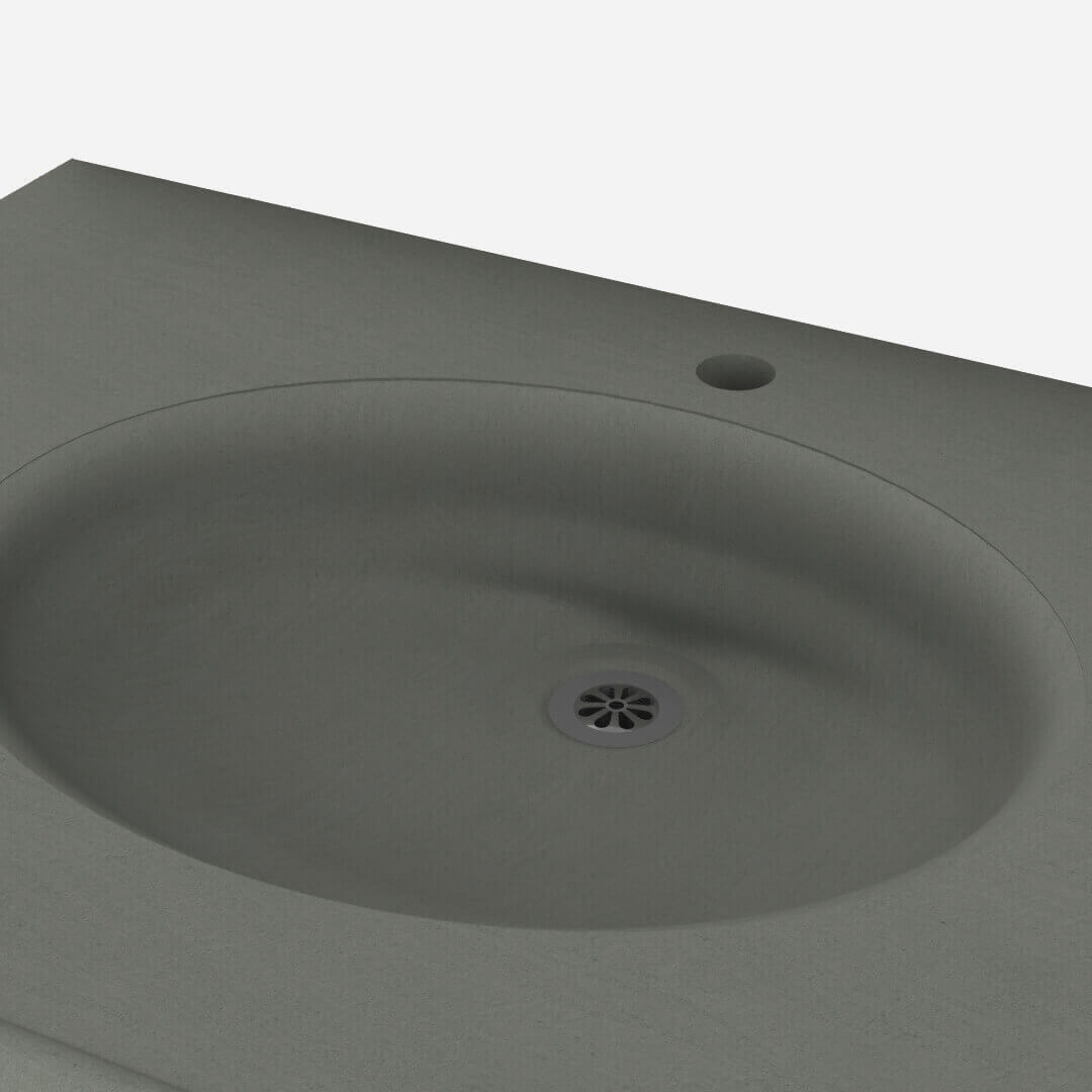 Option: Faucet Mounting - Single Hole