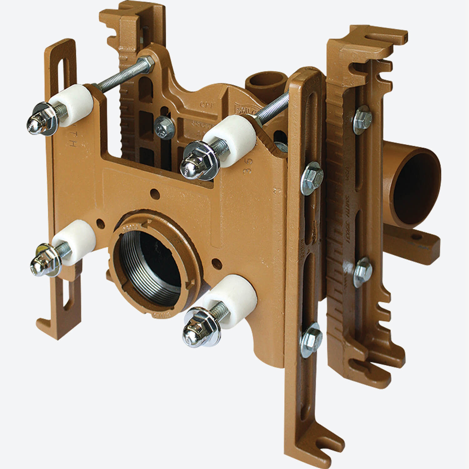 No-Hub Horizontal Fittings Extra Heavy Duty 1,000 Lbs. for Siphon Jet Water Closet