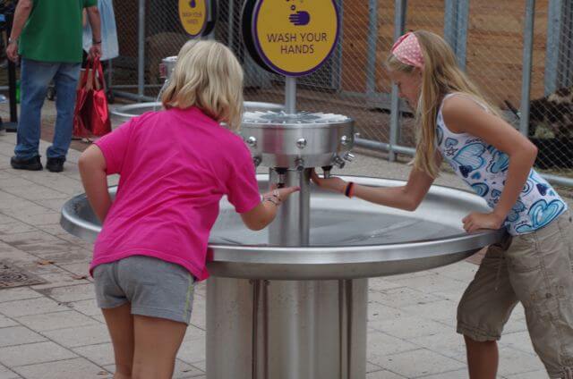 Outdoor Hand Wash Stations for Freezing Temperatures