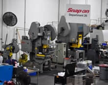 Machinery used to produce tubes for Snap-on wrenches