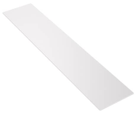 CSB6030ADA solid surface shower base trench drain cover in white powder coat