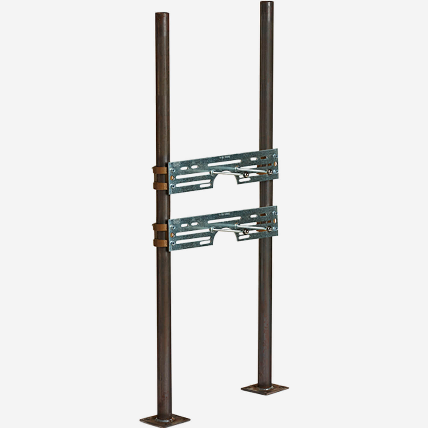 Floor Mounted Supporting Plates for Blowout and Washout Urinals