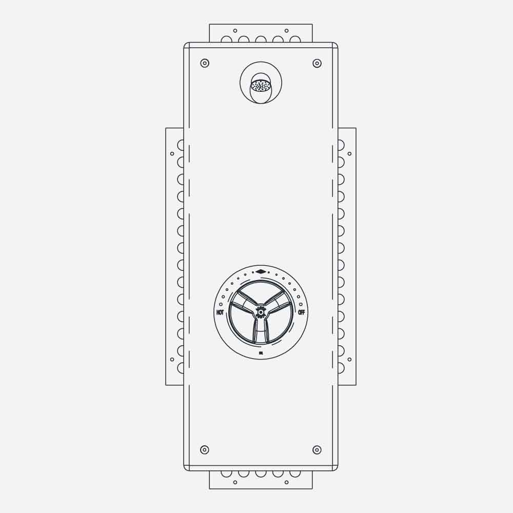 Standard (no soap dish)