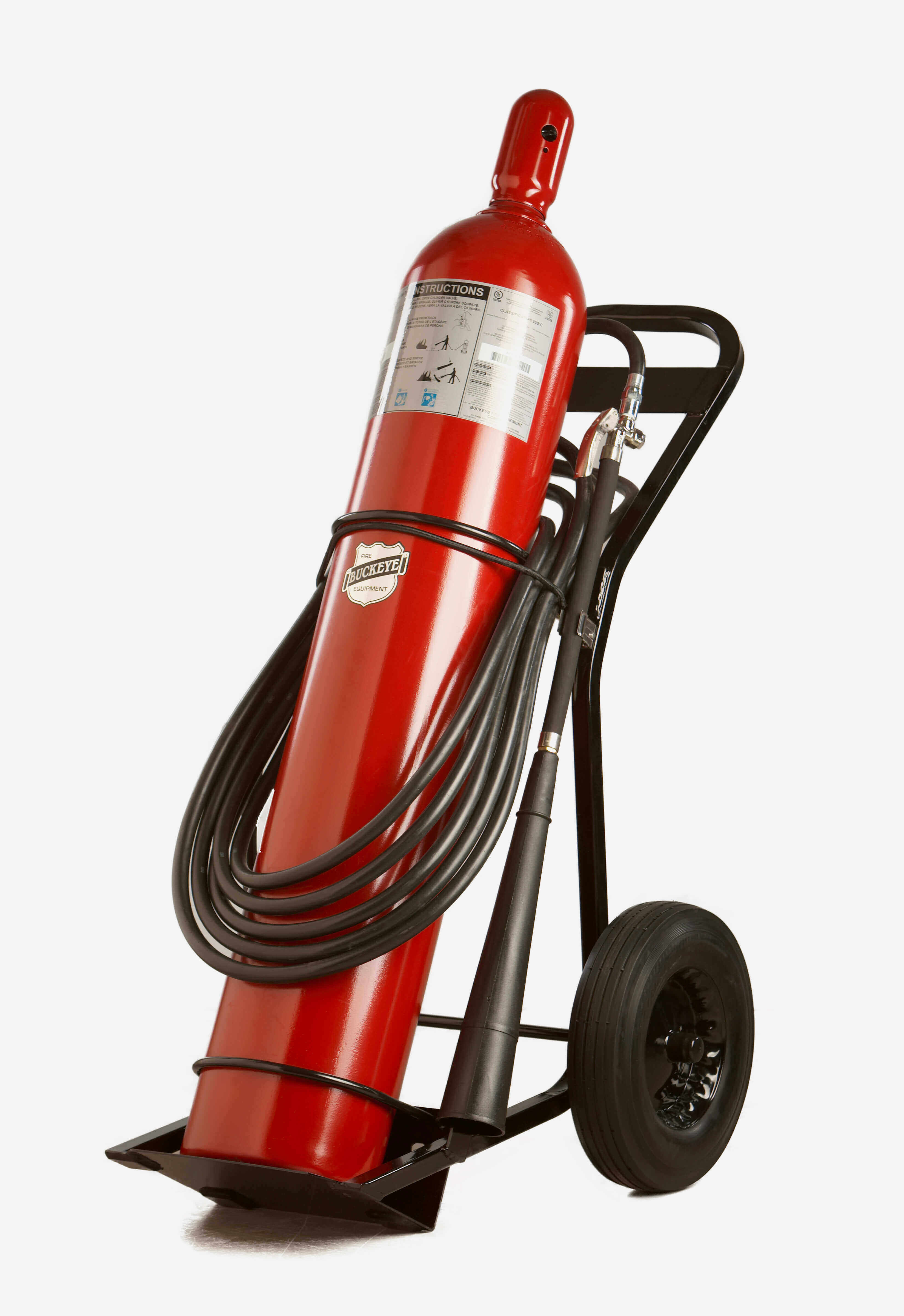 4530-4535 WHEELED CARBON DIOXIDE CHEMICAL FIRE EXTINGUISHERS
