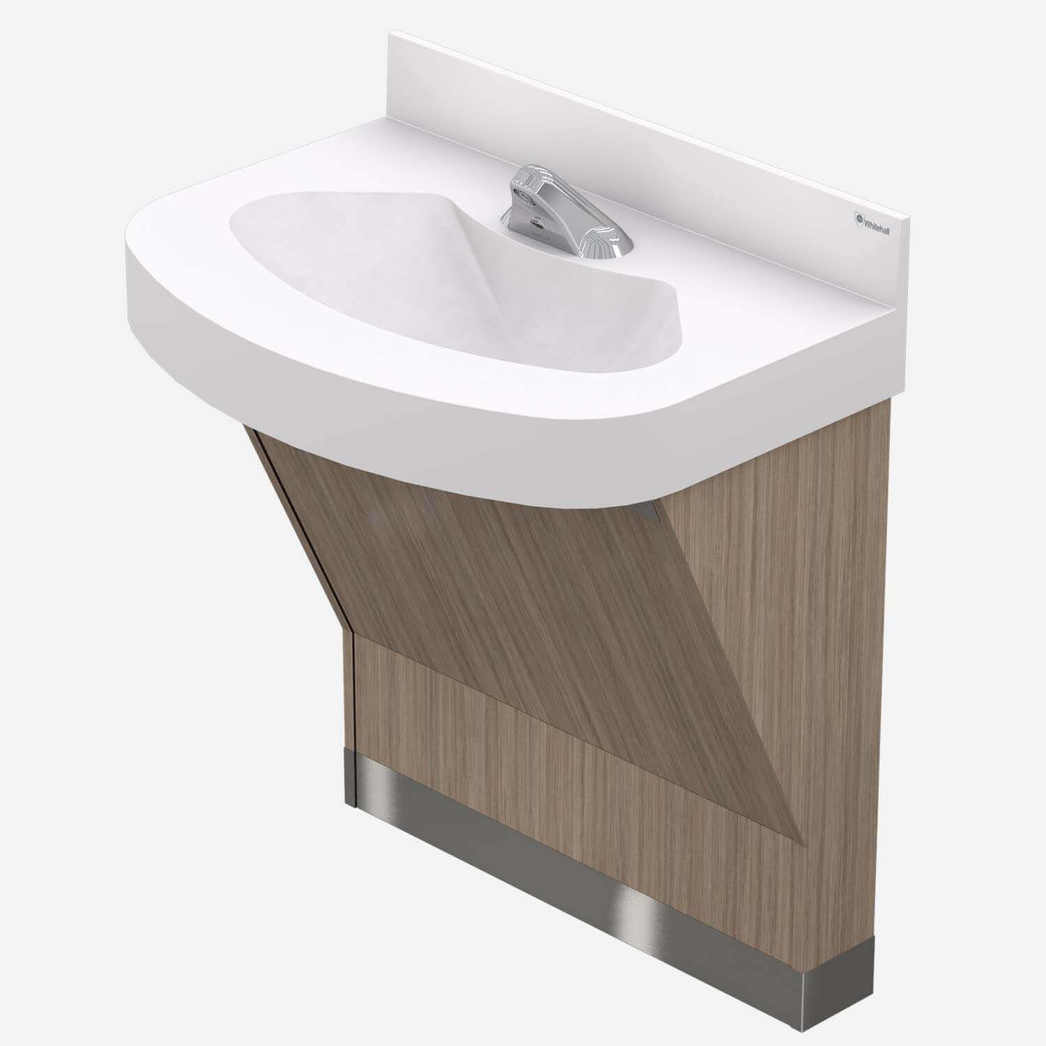 ADA Compliant Bariatric Corterra® Solid Surface Basin